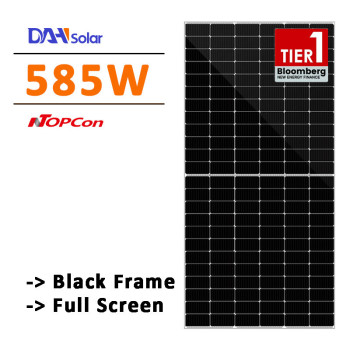 DAH Solar 585Wp bezrámové