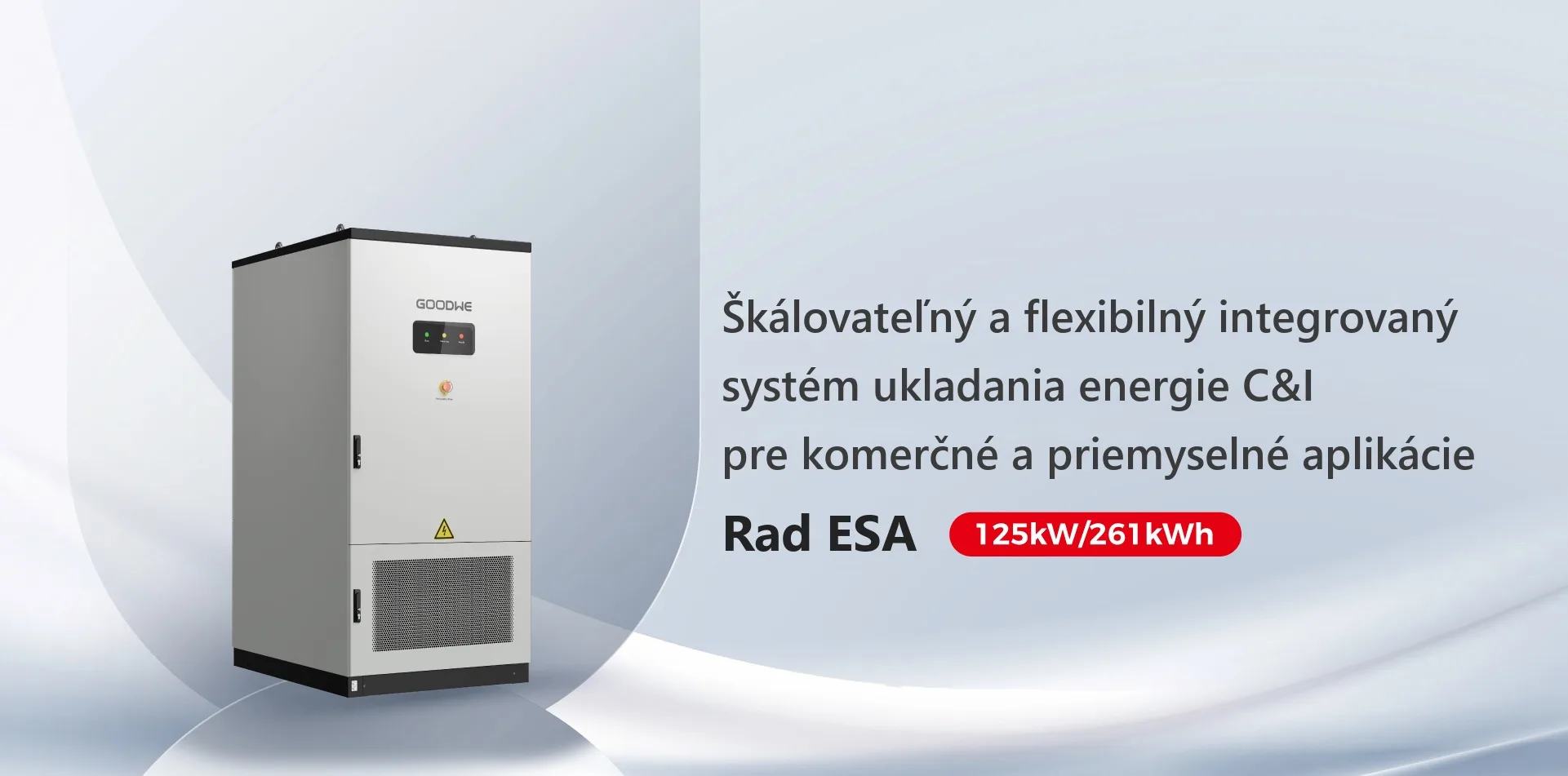 GoodWe ESA 125 kW / 261 kWh batériové úložisko C&I